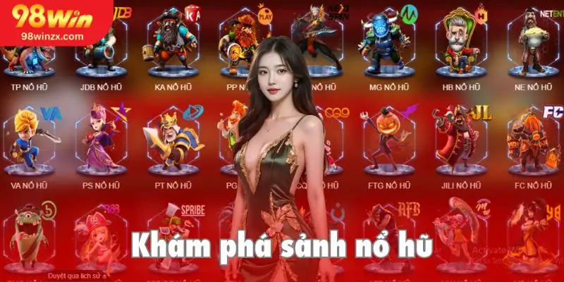 Khám phá sảnh nổ hũ với đồ hoạ mãn nhãn và trả thưởng uy tín